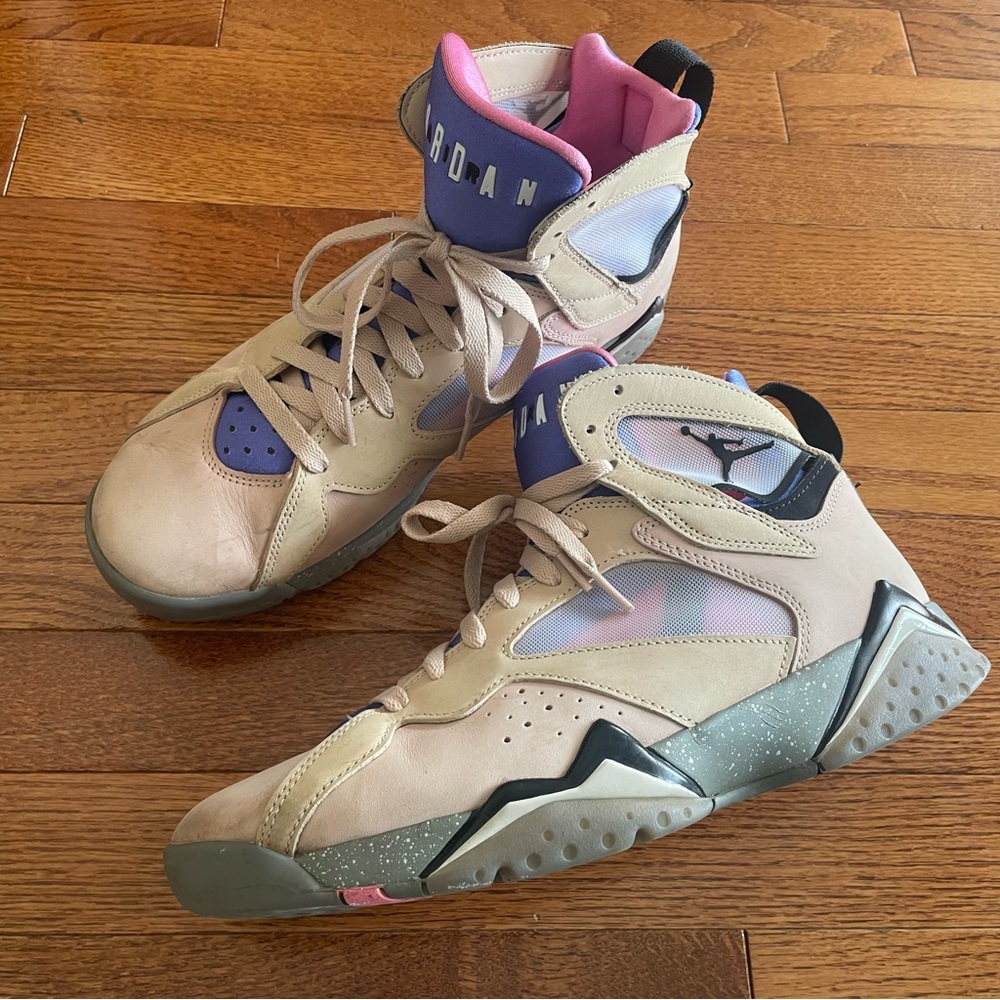 Air Jordan 7 Retro SE Sapphire Shimmer Men’s Size 9 DJ2636-204 MJ Basketball - Picture 3 of 11